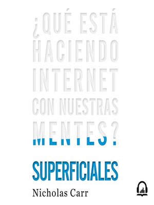cover image of Superficiales